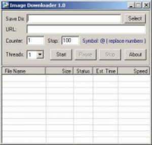 Image Downloader - náhled