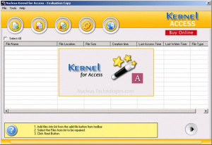 Kernel for Access - náhled