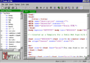 Koala HTML - náhled