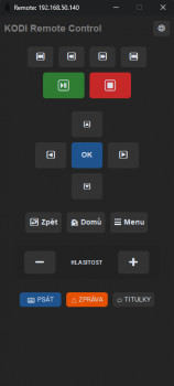 Kodi Remote Control - náhled
