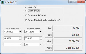 Počet - náhled