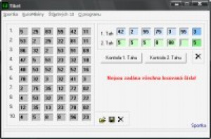 Tiket - náhled