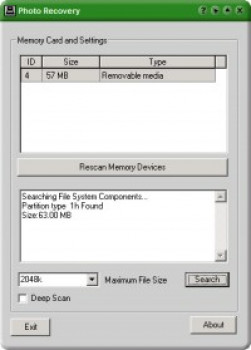 Photo Recovery - náhled