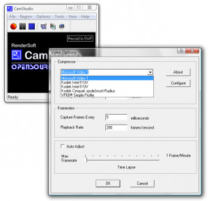 CamStudio Portable - náhled