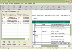 Foxit PDF Page Organizer - náhled