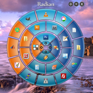 Radian - náhled