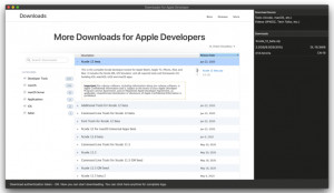 Downloader for Apple Developers - náhled