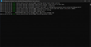 Docker Hosts Writer - náhled