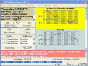 METARs Downloader - náhled