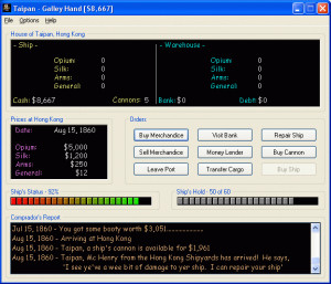 Taipan for Windows - náhled