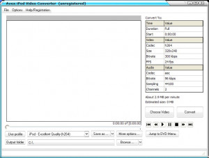 Avex iPod Video Converter - náhled