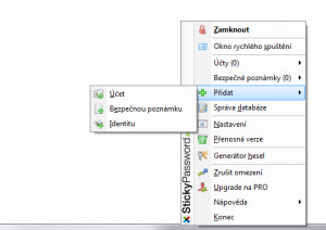 Sticky Password FREE - náhled