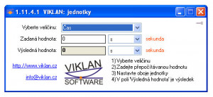 VIKLAN Jednotky - náhled