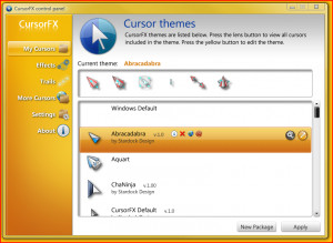 CursorFX - náhled