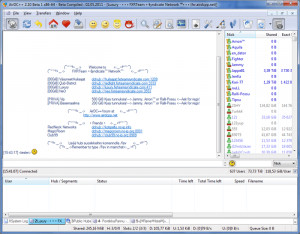 AirDC++ - náhled