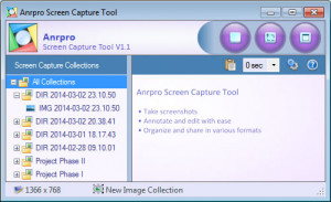 Anrpro Screen Capture Tool - náhled