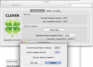 Clover EFI bootloader - náhled