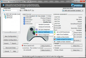 Pinnacle Game Profiler - náhled