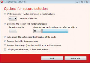 Secure File Delete - náhled