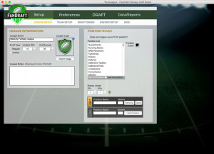FanDraft Football - náhled
