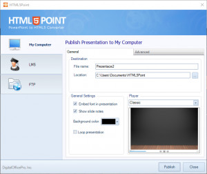 HTML5Point - náhled