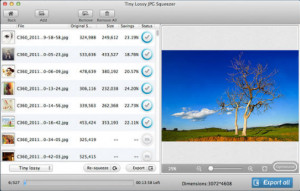 Lossless Photo Squeezer - náhled