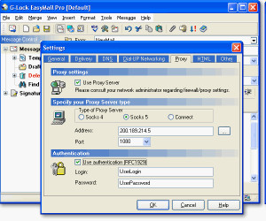 G-Lock EasyMail - náhled