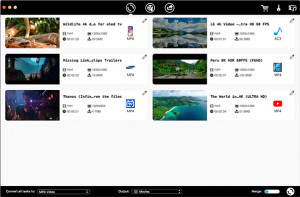Cisdem Video Converter for Mac - náhled