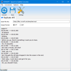 Speech to Subtitle Converter - náhled