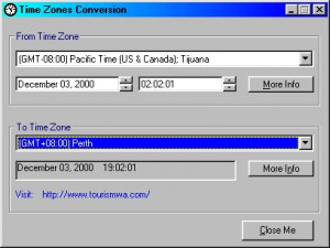 Scroll Clock - náhled