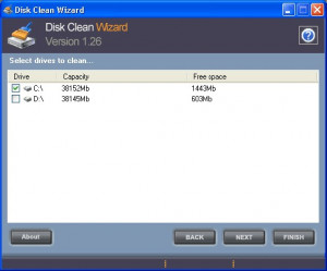 Disk Clean Wizard - náhled