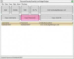Password Security Guard - náhled