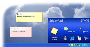 StickyPad - náhled