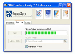 CHM Decoder - náhled