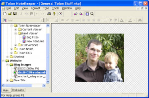 Tolon NoteKeeper  - náhled