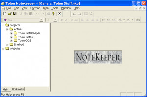 Tolon NoteKeeper  - náhled