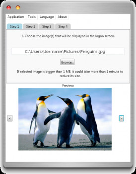 Windows 7 Login Changer - náhled