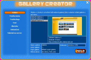 Gallery Creator - náhled
