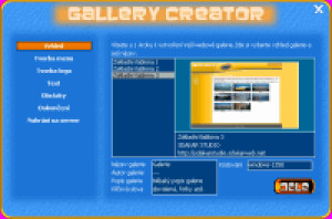Gallery Creator - náhled
