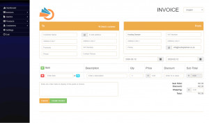 Offline Invoicing - náhled