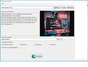 VideoDownloader - náhled