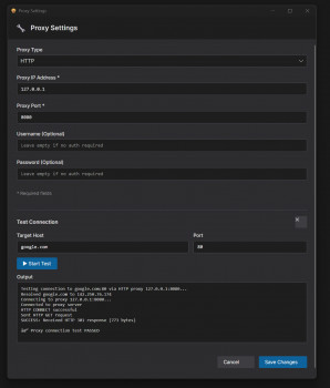 ProxyBridge - náhled