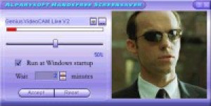 Alparysoft HandsFree Screensaver - náhled