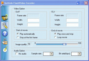Sothink FlashVideo Encoder - náhled