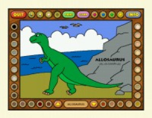 COLORING BOOK 2: DINOSAURS - náhled