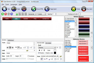 Vista Buttons - náhled