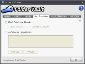 Folder Vault - náhled