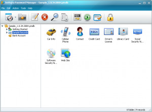 ImVajra Password Manager - náhled