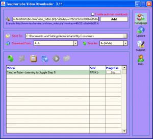 Teachertube Video Downloader - náhled