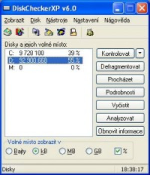 DiskCheckerXP - náhled